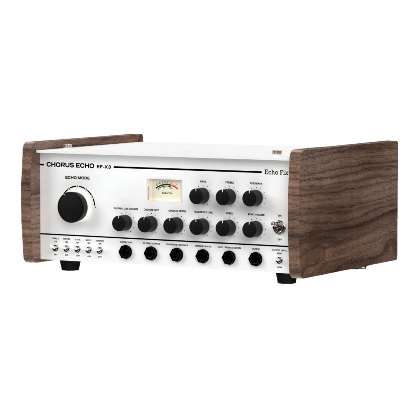 EF-X3 Tabletop White w/ Walnut Sides