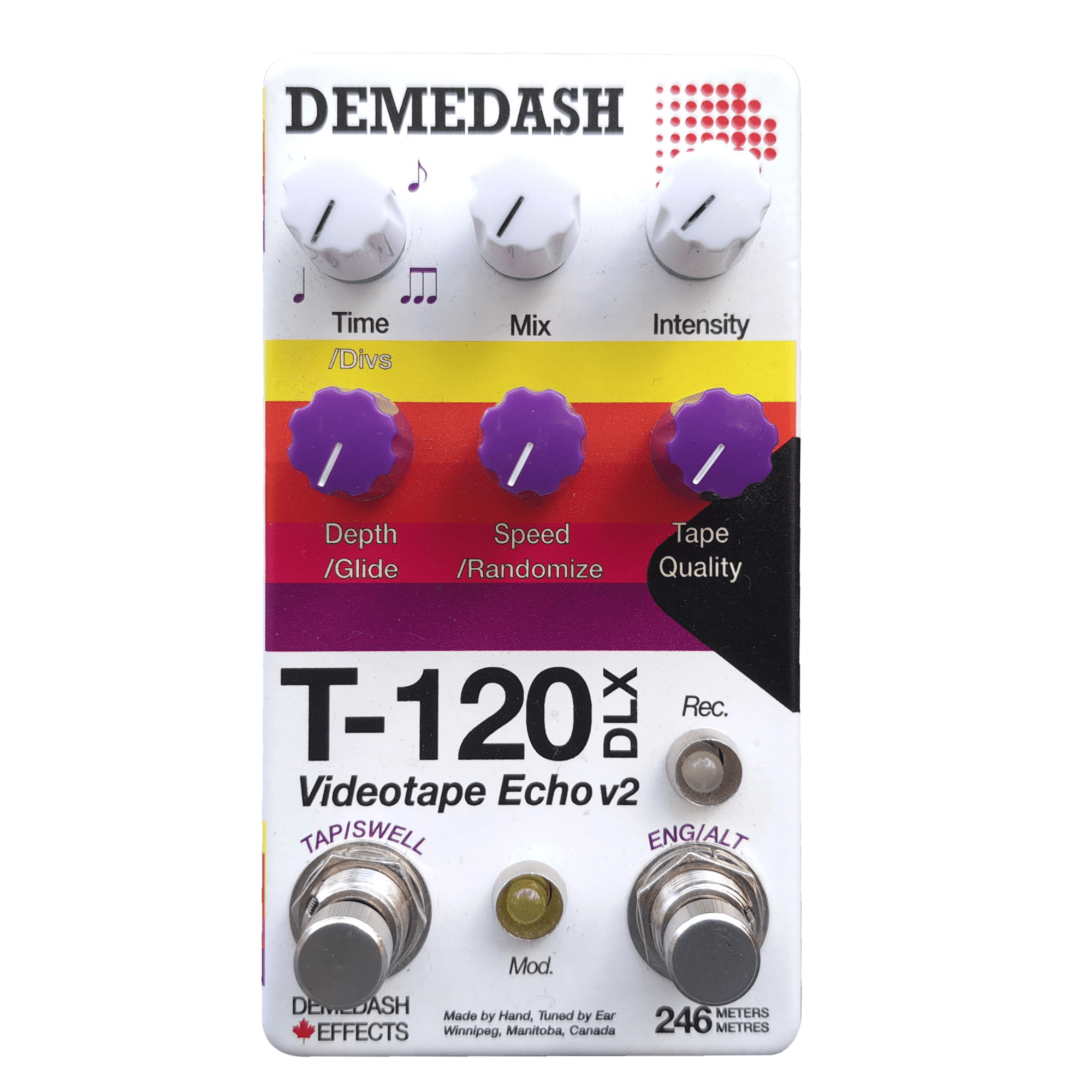 Demedash Effects T-120 Videotape Echo V2 Deluxe