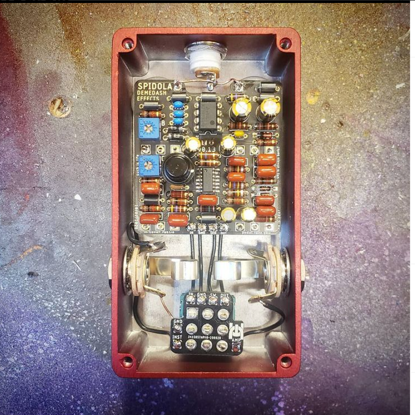 Demedash Effects Spidola Germanium Fuzz Pedal