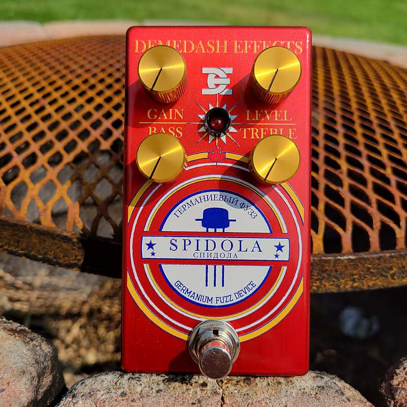 Demedash Effects Spidola Germanium Fuzz Pedal