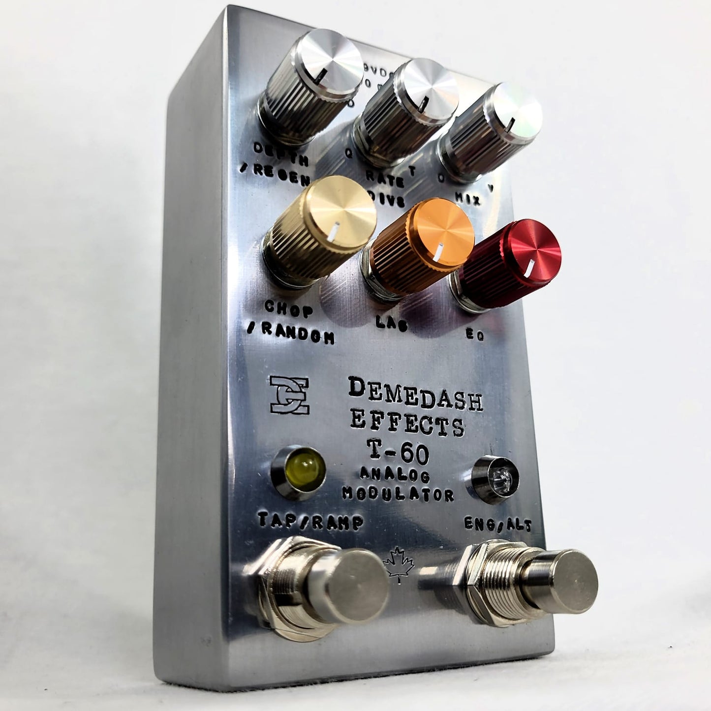Demedash T60 Analog Modulator Aluminum Front