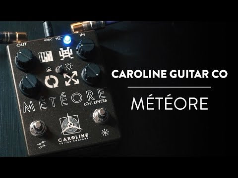 Caroline Guitar Company Meteore Boutique Delay Pedal Demo Video