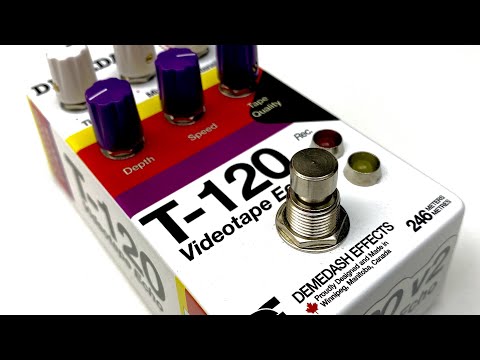 Demedash Effects T120 Videotape Echo V2 Demo