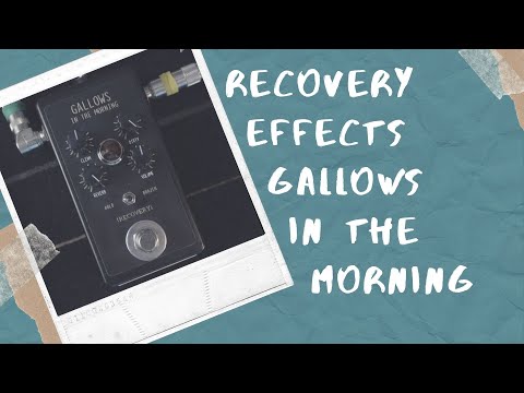 Recovery Effects and Devices Gallows in The Morning Boutique Reverb Pedal Demo Video