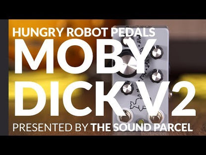 Hungry Robot Pedals The Moby Dick V2 Boutique Delay Pedal Demo Video