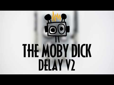Hungry Robot Pedals The Moby Dick V2 Boutique Delay Pedal Demo Video