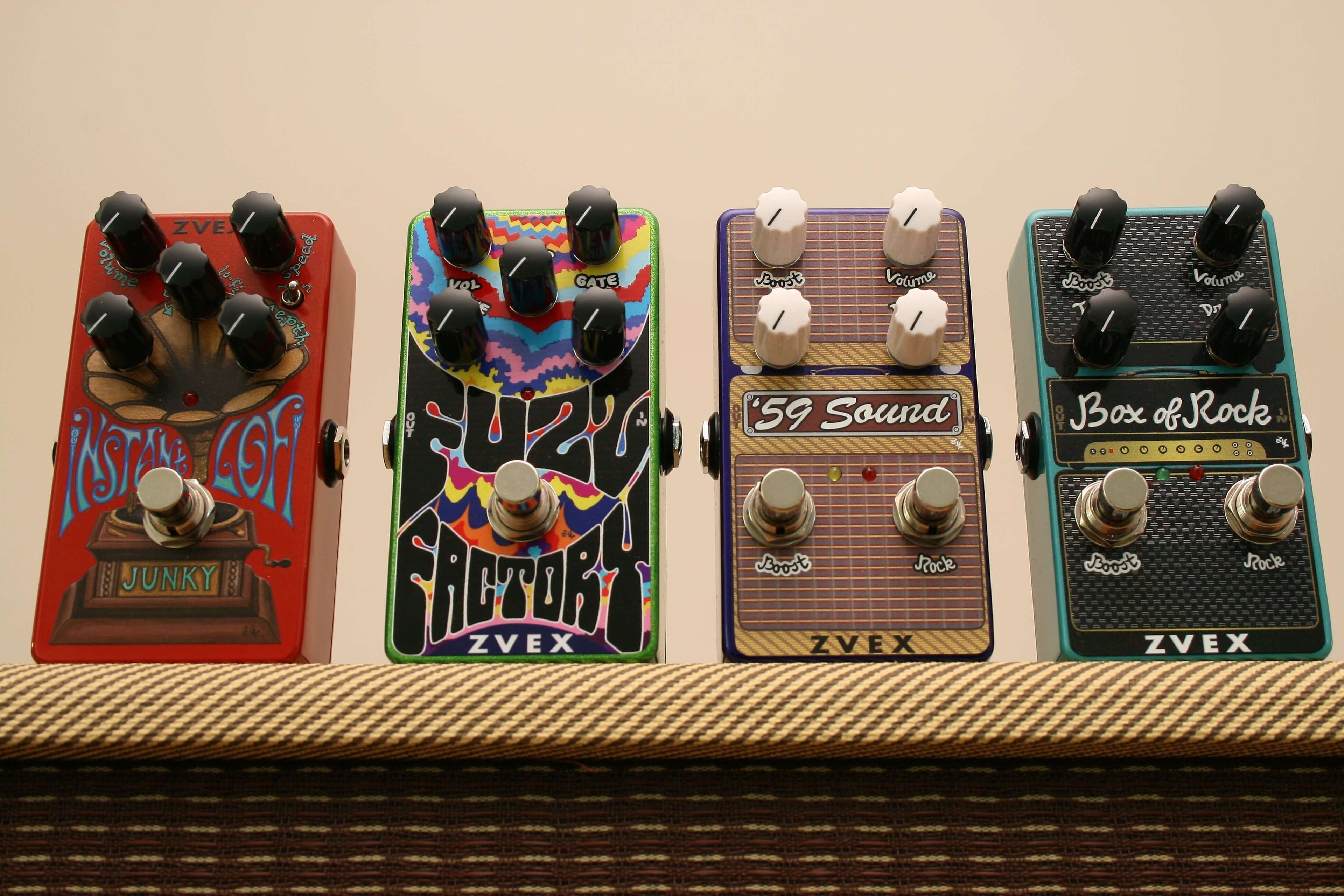 Zvex Boutique Pedals at Sound Shoppe nyc