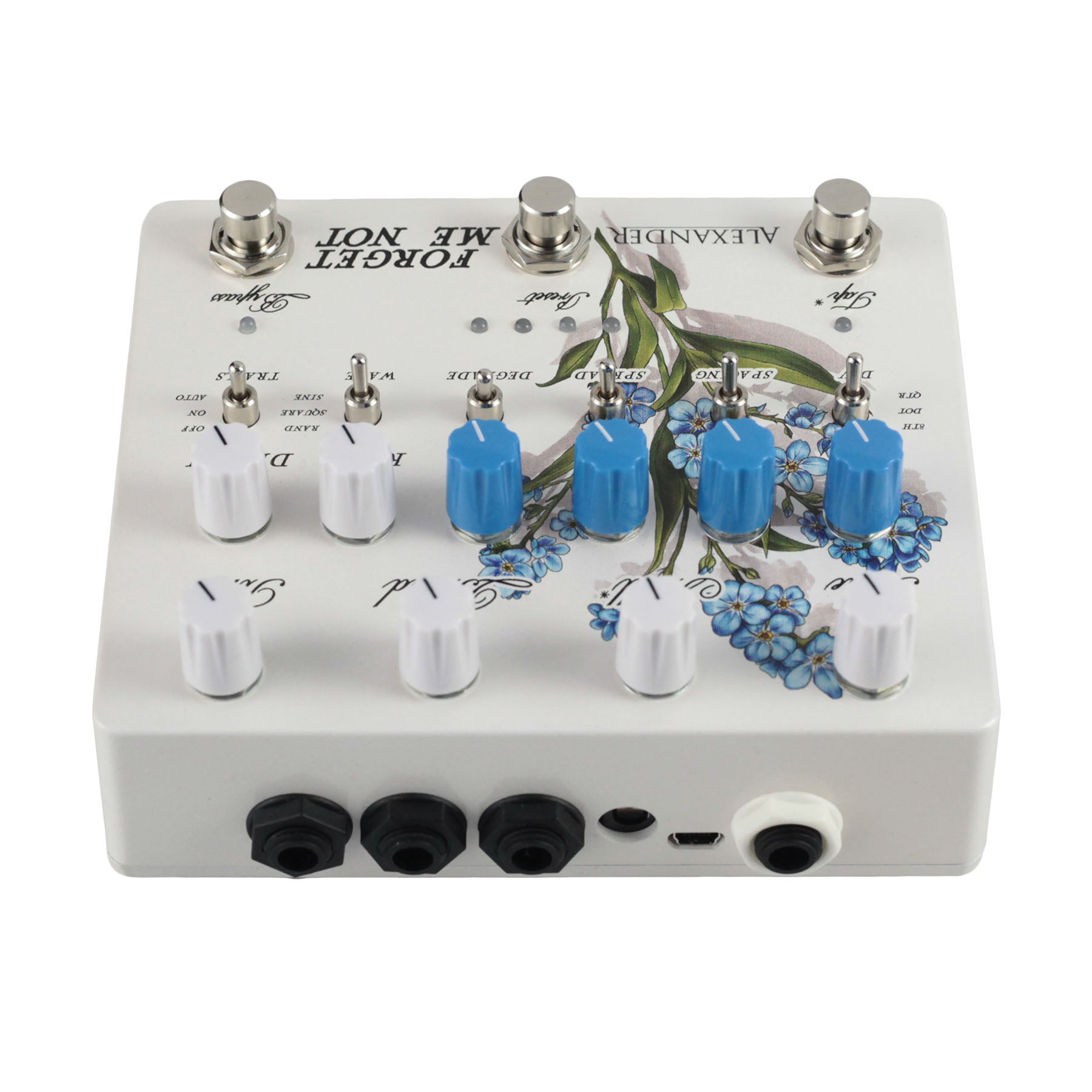 Alexander Pedals Forget Me Not Stereo Multi-Tap Delay FX Pedal