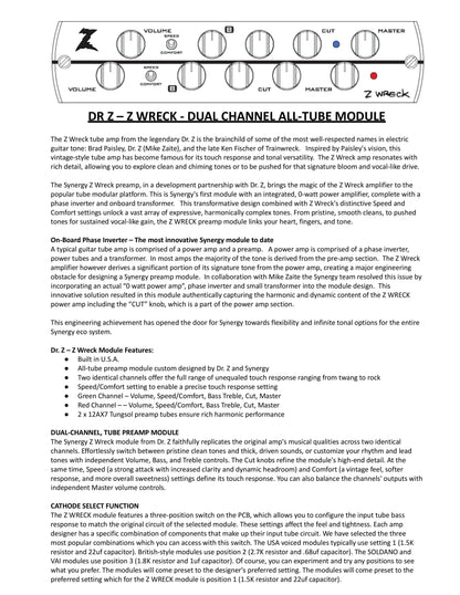 Dr Z. Z Wreck module