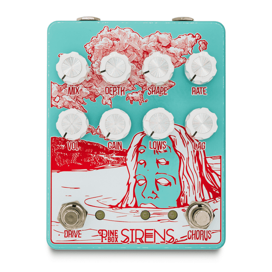 日本初上陸!Pine-Box Customs Sirens V2 カルトコーラス Pine Box Customs – Sound Shoppe nyc