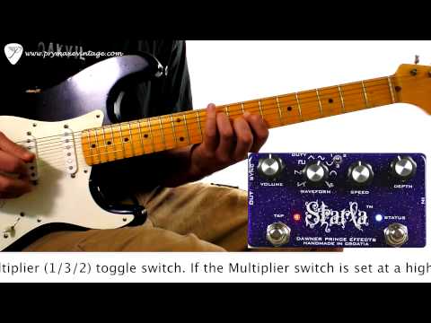 ギター Dawner Prince Electronics Starla tremolo Dawner Prince Starla Tap Tempo Tremolo – United States