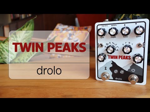 drolo pedals Twin Peaks V5 – Sound Shoppe nyc