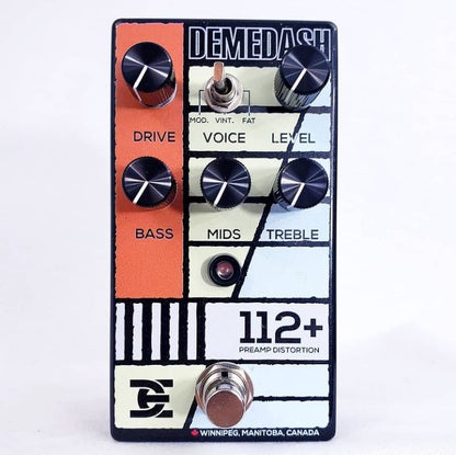 Demedash Effects 112 Preamp Distortion Pedal