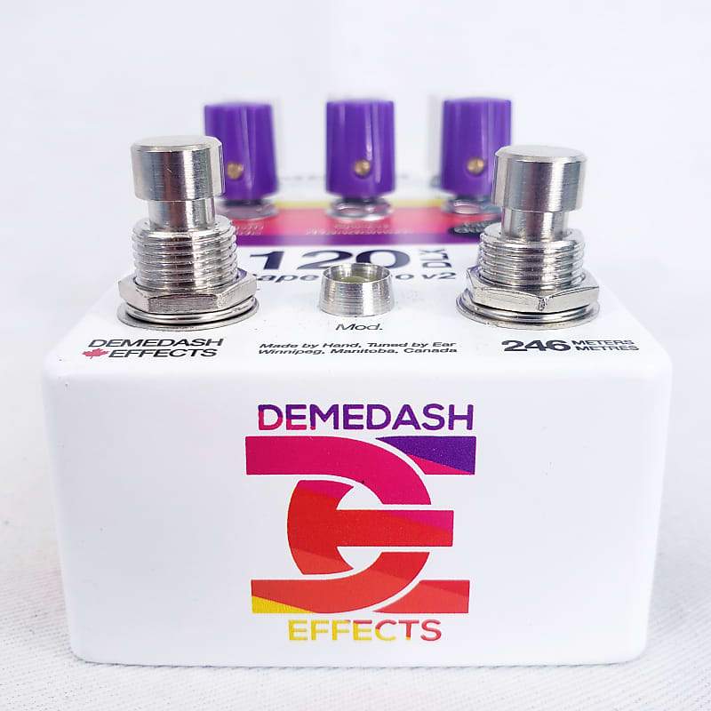 Demedash Effects T-120 Videotape Echo Deluxe V2 Bottom