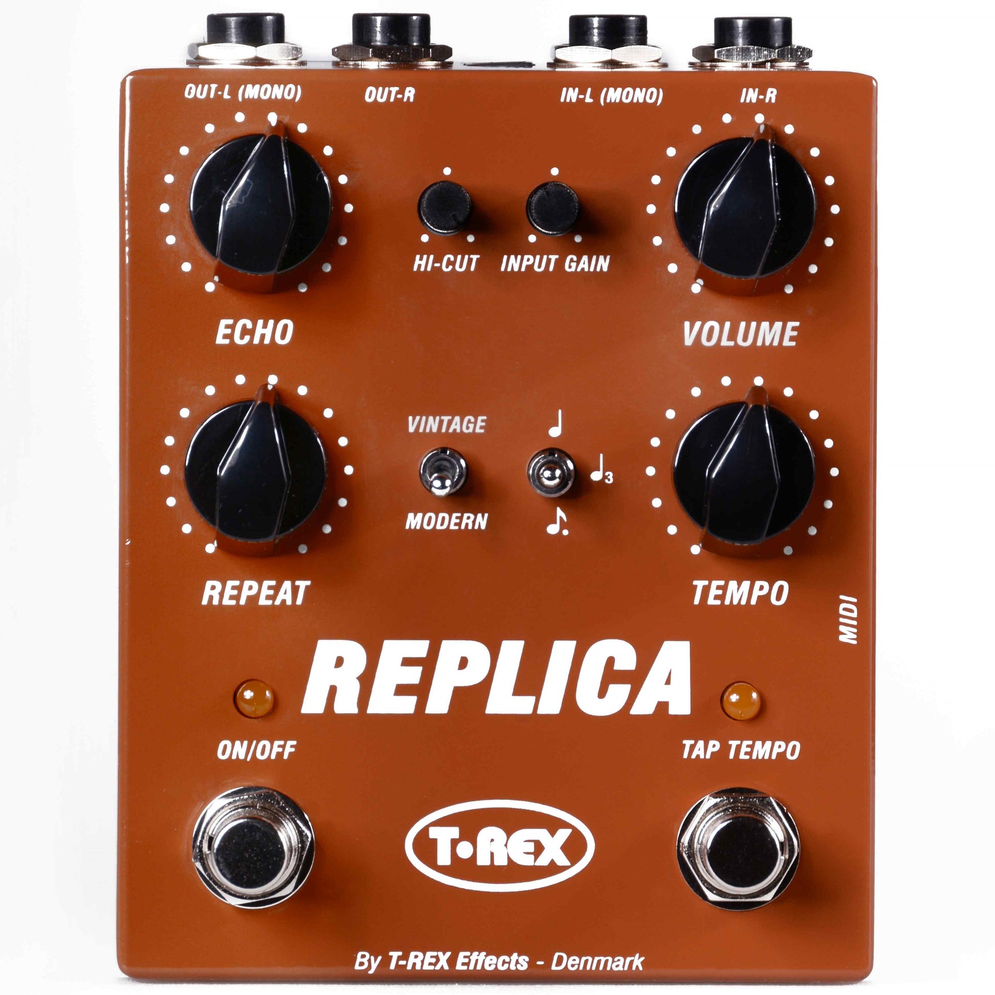 delay pedal comparison Replica