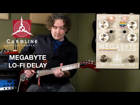 Caroline Guitar Company Megabyte Boutique Guitar Pedal Demo Video