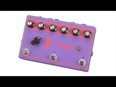 boutique flanger pedal Anonymous Flange – Sound Shoppe nyc