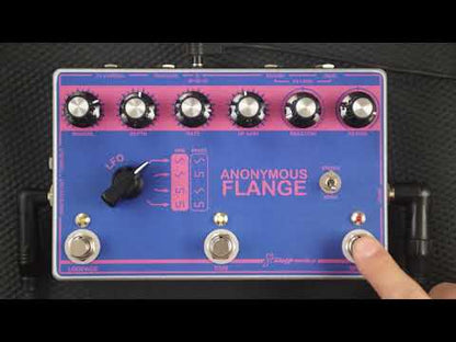 Ftelettronica Boutique Anonymous Flange Lovetone Flange With No Name Pedal Demo Video
