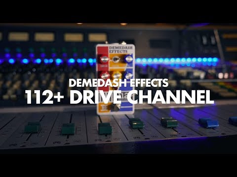 Demedash Effects 112 Preamp Distortion Pedal Demo Video