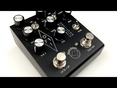 Mastro Valvola OFF1 Octave Fuzz Filter Guitar Pedal Demo Video
