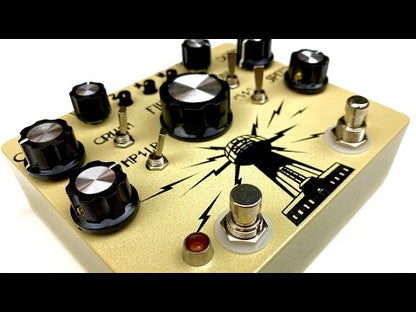 Hungry Robot Pedals Wardenclyffe Deluxe Boutique LoFi Pedal Demo Video