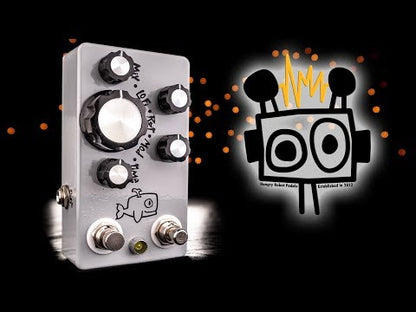 Hungry Robot Pedals The Moby Dick V2 Boutique Delay Pedal Demo Video