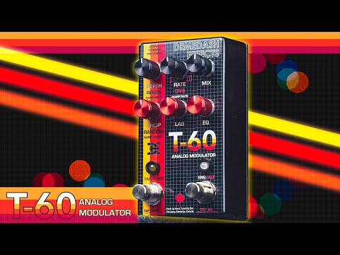 Demedash Effects T-60 Analog Modulator Boutique Chorus Vibrato Flange Pedal Demo Video