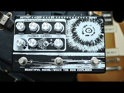 Beautiful Noise Effects When the Sun Explodes Boutique Reverb Pedal Demo Video